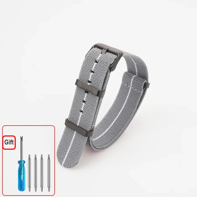 COROS Elastic Nylon Watch Band - Washable Waterproof Strap For Outdoors