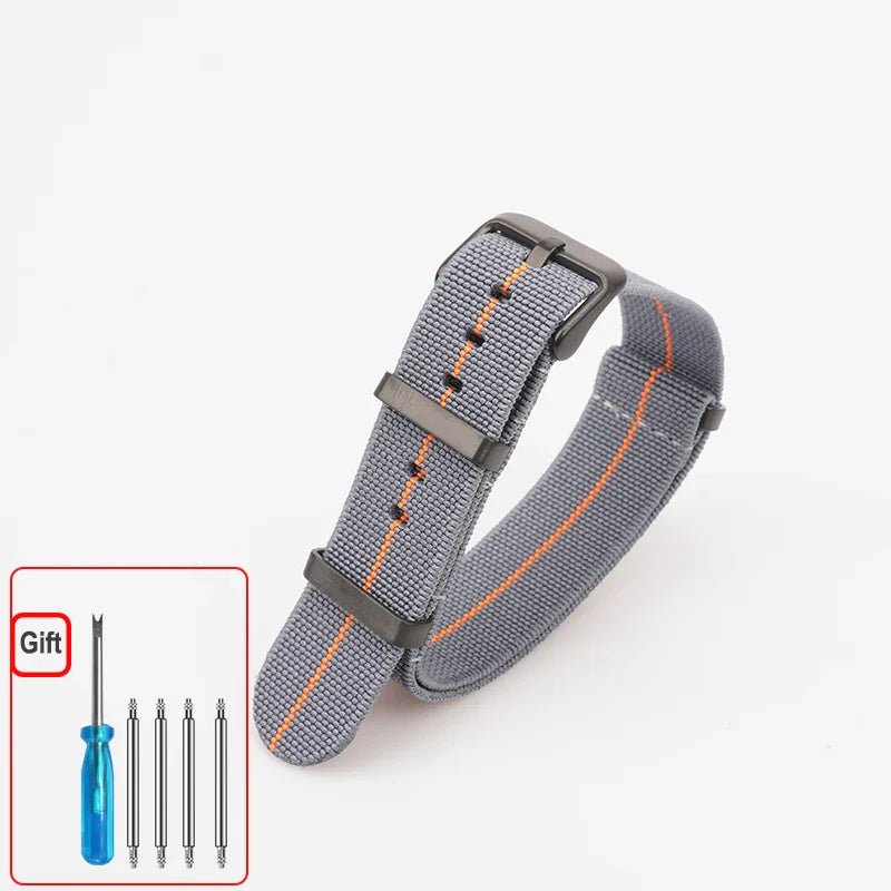 COROS Elastic Nylon Watch Band - Washable Waterproof Strap For Outdoors