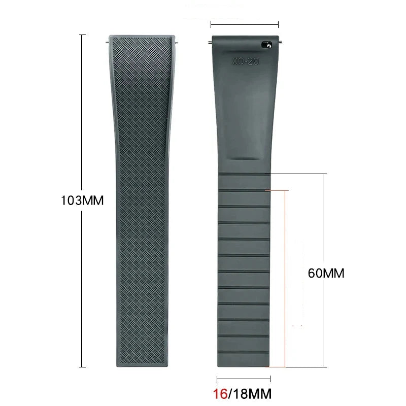 COROS PACE & APEX FKM Rubber Band with Folding Clasp
