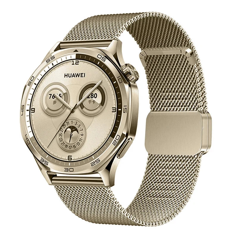 Metal Mesh Magnetic Watch Strap – 22mm | Huawei GT5/GT4/GT3 & Samsung Galaxy
