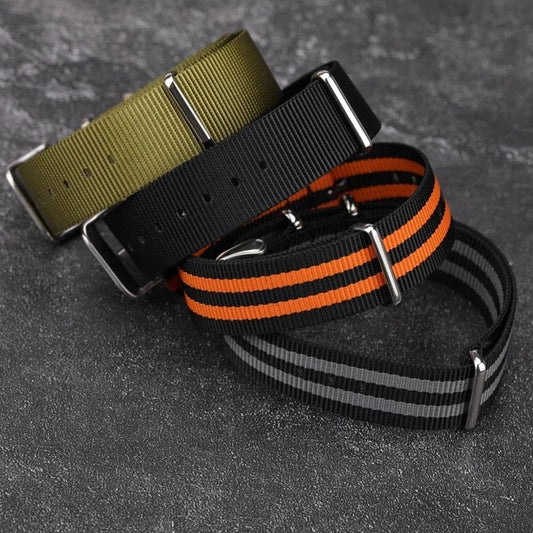 OnePlus Smartwatch Nylon Band Universal Canvas Loop Strap for Men & Women