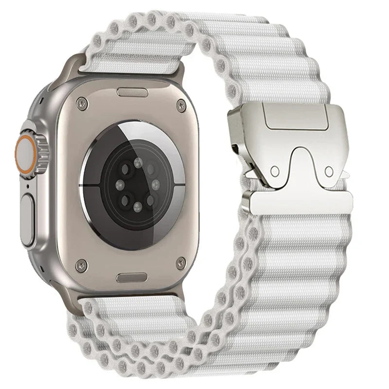 Alpine Loop Nylon Apple Watch Band – Series 10/9/8/7/6/SE & Ultra 1/2/3 | 38–49mm