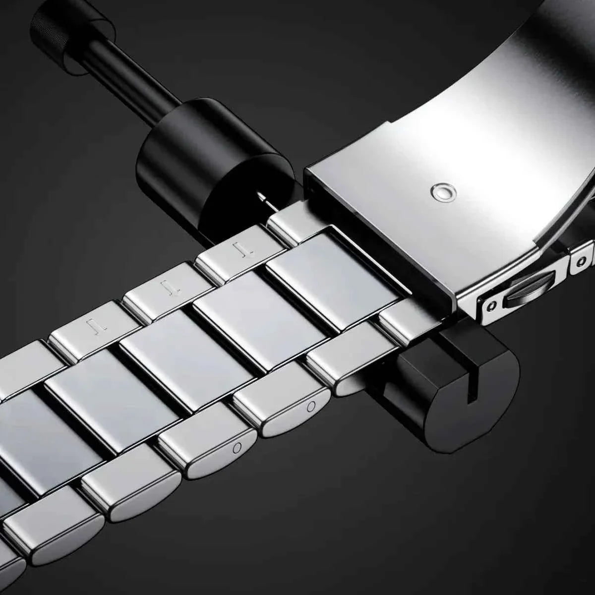 NoGap Curved Stainless Steel Band for Huawei Watch GT5 46mm
