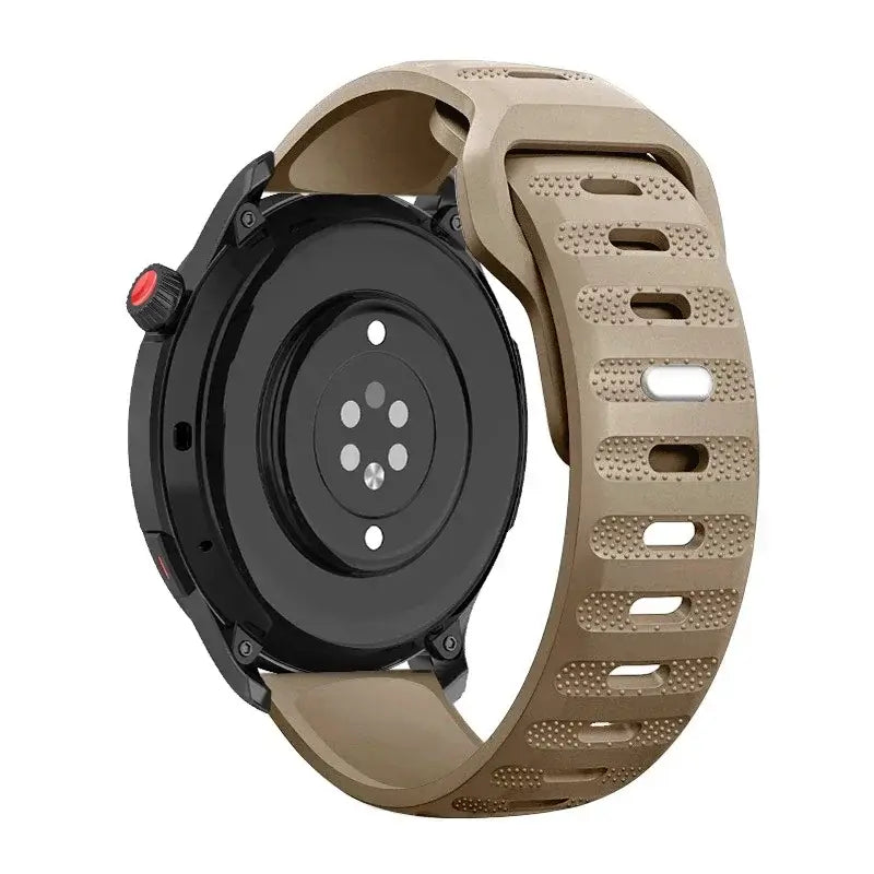 Amazfit Balance, GTR, GTS & Bip Pin-and-Tuck Silicone Band, 18 Colors
