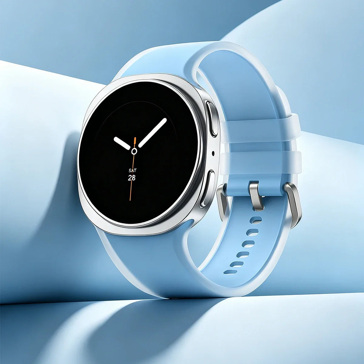 Clear Jelly Silicone Band for Samsung Galaxy Watch 8 & 9 (40/44mm) & 8 Classic 46mm