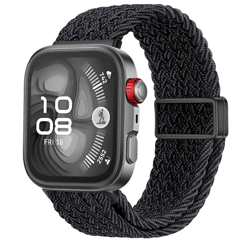 Magnetic Nylon Woven Band for Huawei Watch Fit 4 Pro / Fit 4 / Fit 3