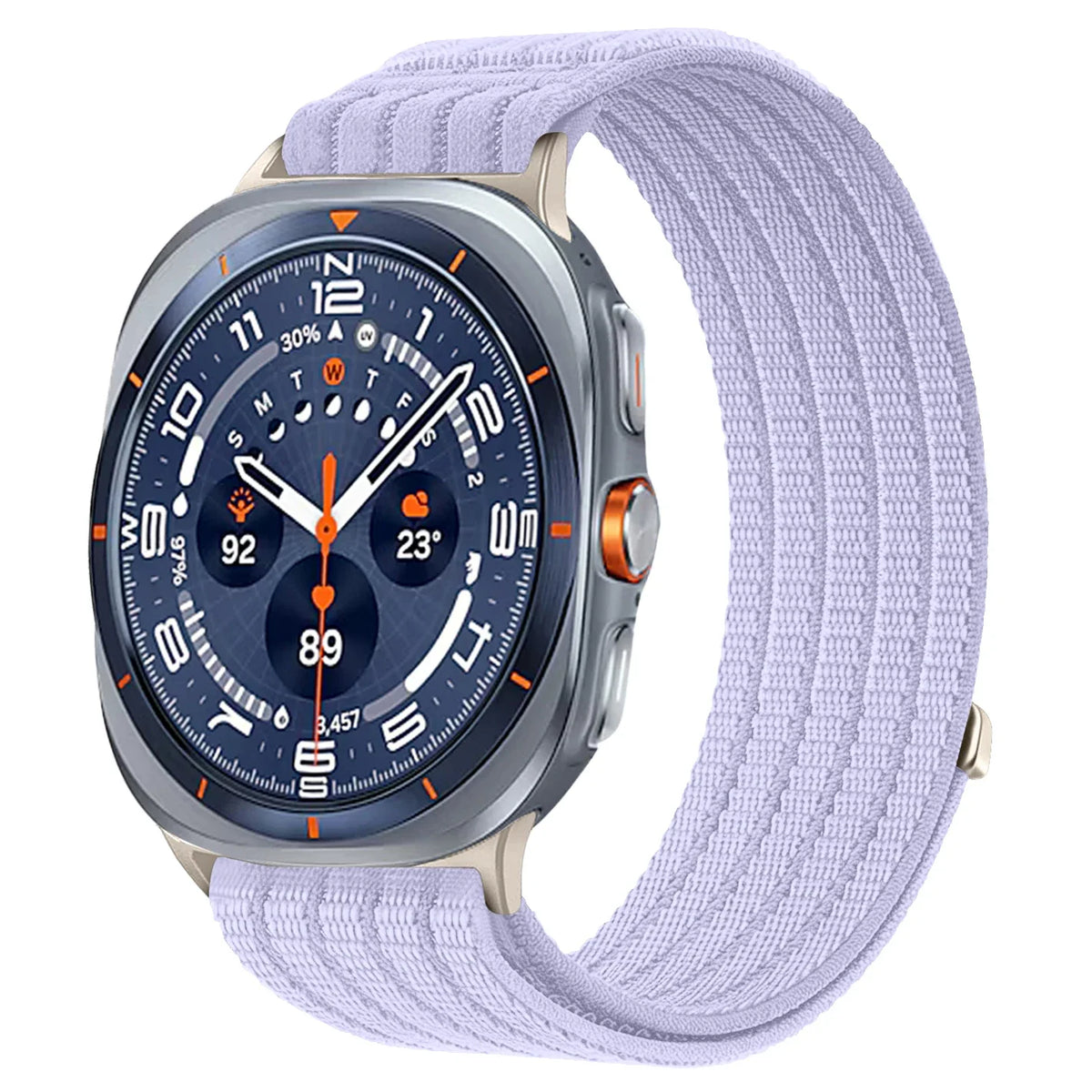 Samsung Galaxy Sport Nylon Woven Loop Watch Band – Watch8/Watch8 Classic/Watch9/Ultra/Ultra2
