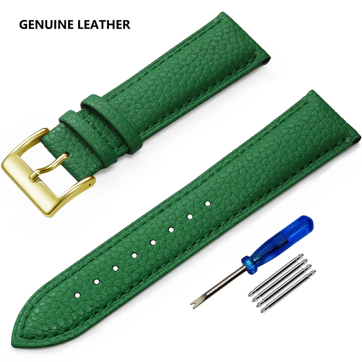 Suunto Race, Vertical & 9 Peak Grained Leather Band, Spring Bars & Tool