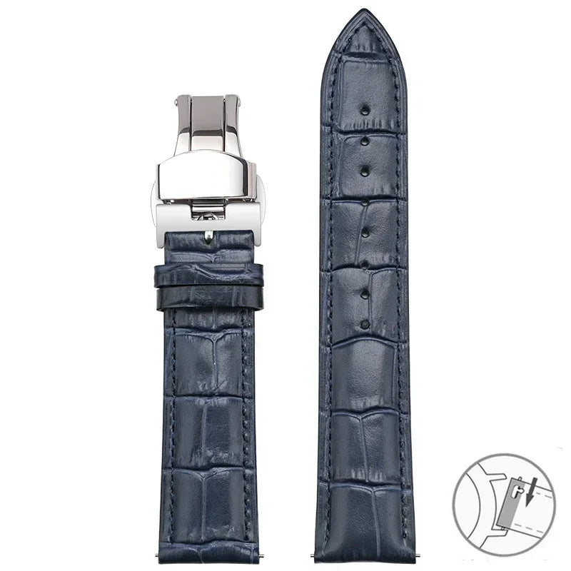 COROS PACE & APEX Croc-Embossed Leather Band