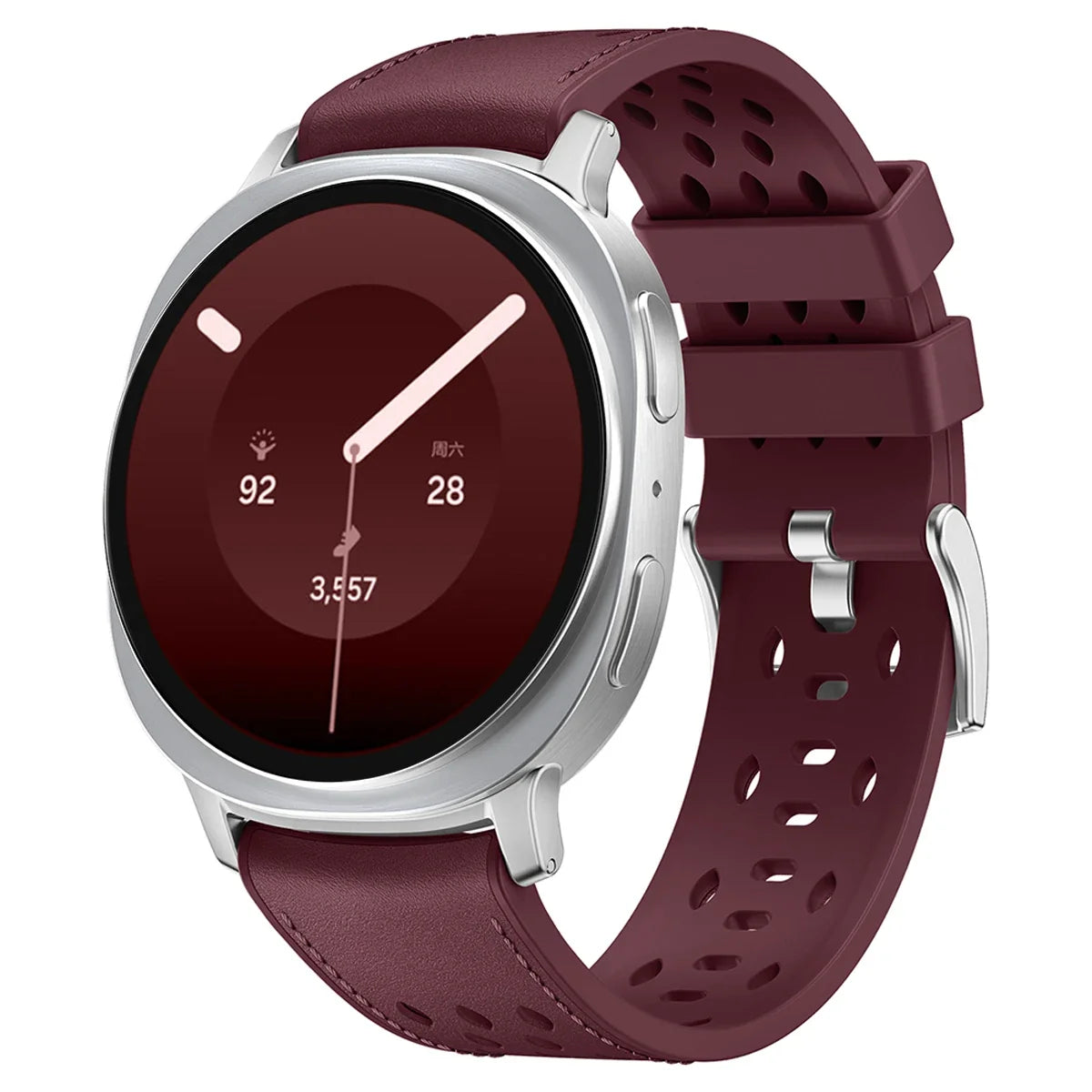 Silicone Strap for Galaxy Watch 8 & 9 40/44mm, 8 Classic 46mm