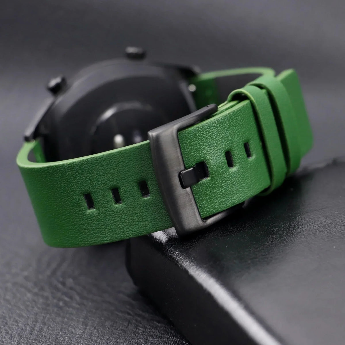 OnePlus Watch Leather Band with Square Holes, Quick Release