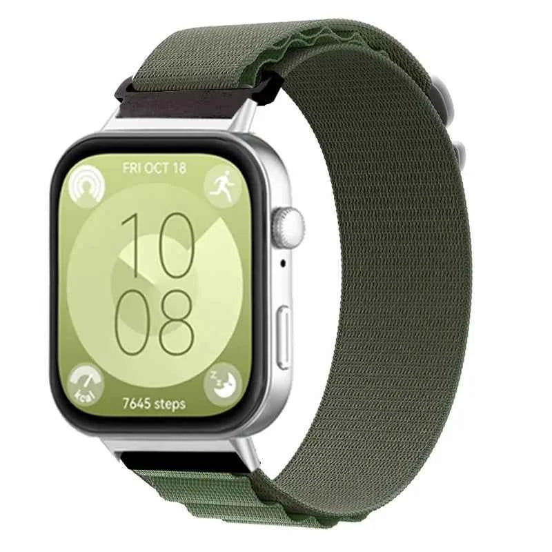 Alpine Loop Band for Huawei Watch Fit 3 / Fit 2 / Fit 1 – Nylon Sport Bracelet
