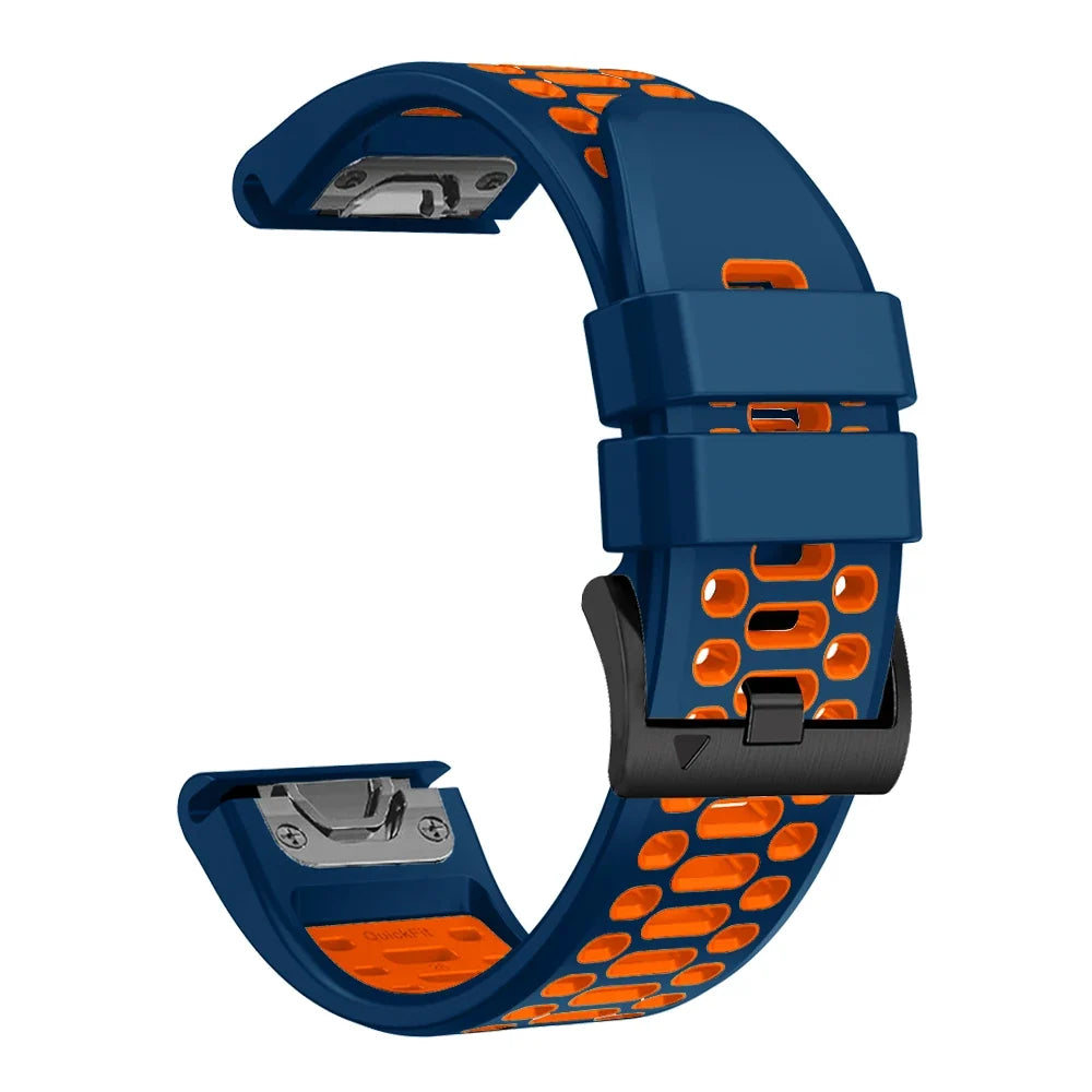 Garmin QuickFit 22/26mm Breathable Two-Tone Silicone Band