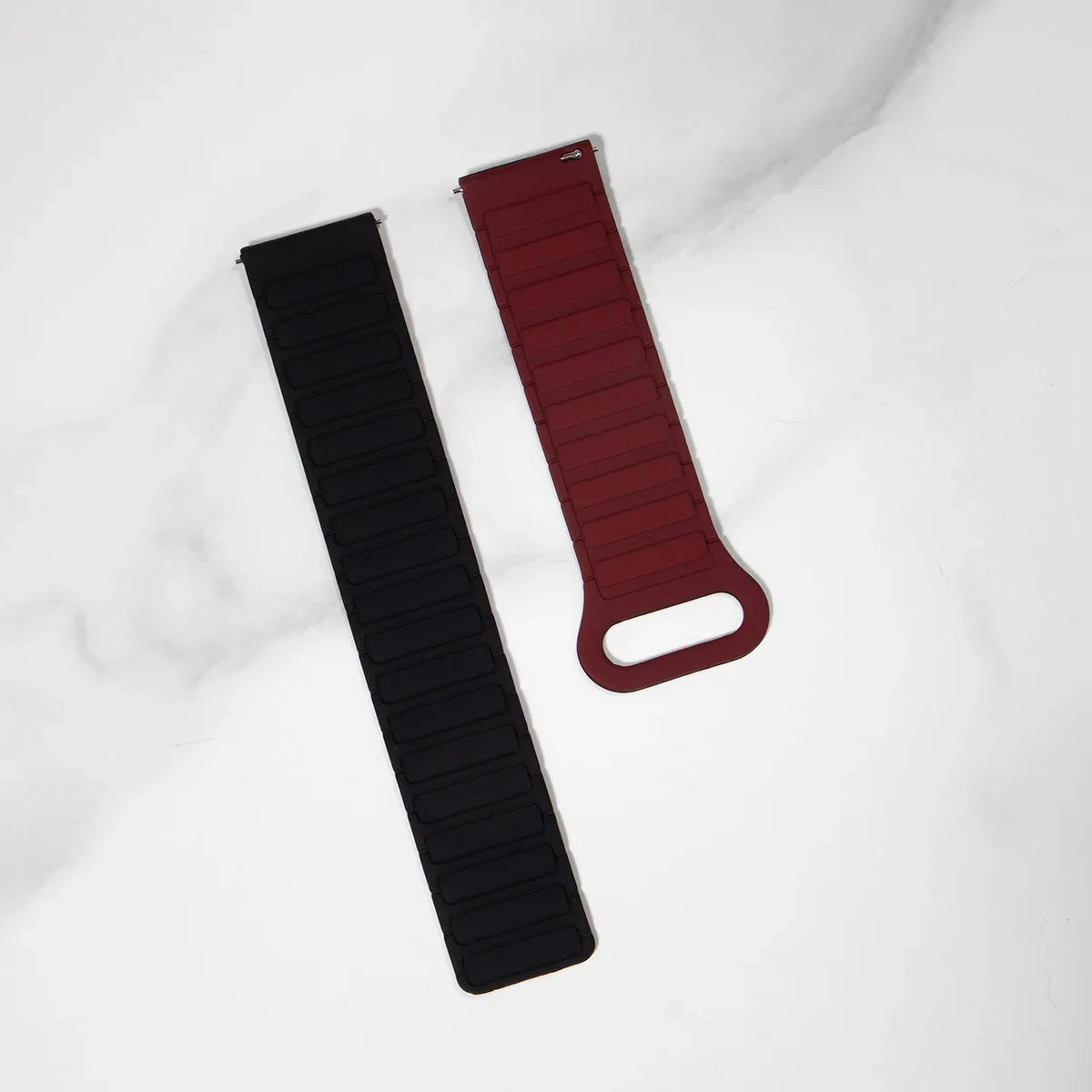 Magnetic Loop Silicone Band – 18mm / 20mm / 22mm for Samsung / Huawei