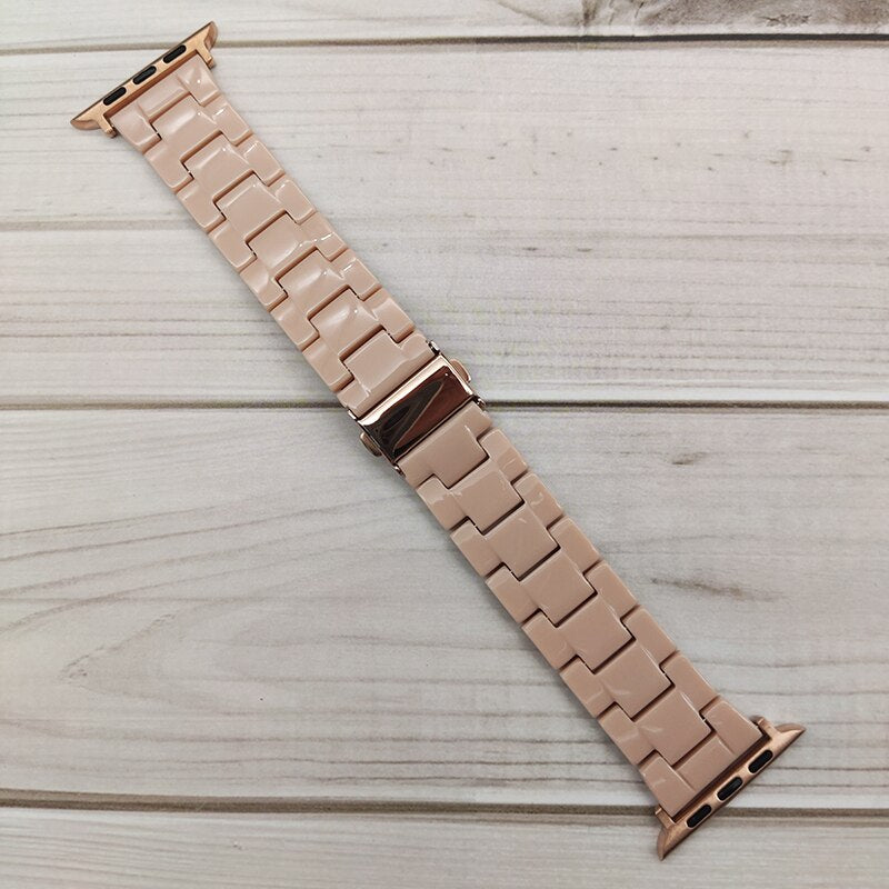 Durable Resin Apple Watch Band - Stylish & Functional Accessory for Your Smartwatch
