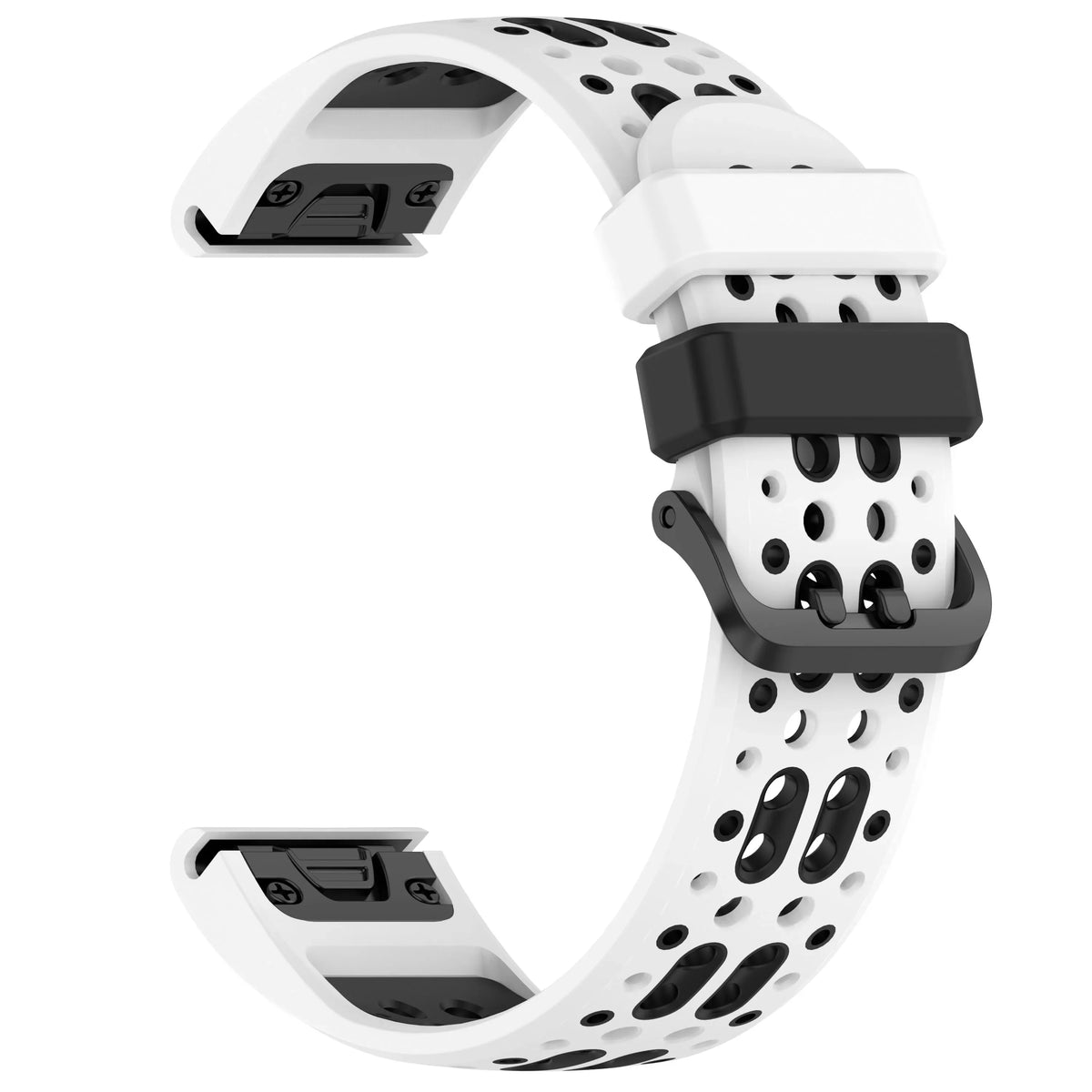 Garmin QuickFit 22/26mm Flexible Two-Tone Vented Silicone Band