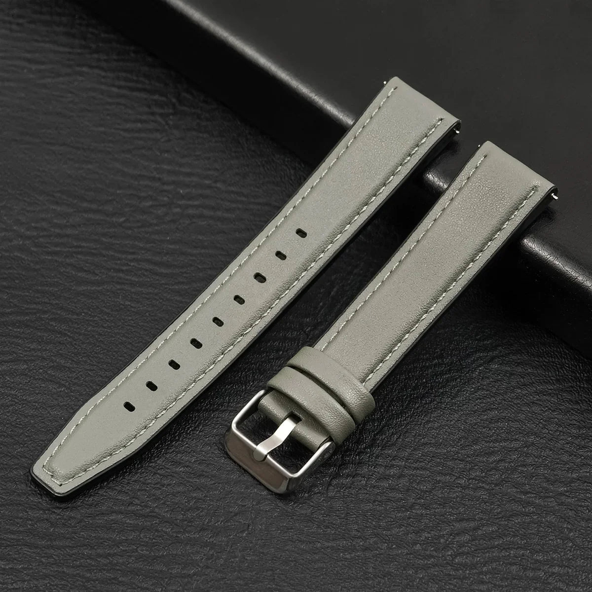 20MM / 22MM Leather Band – Samsung Galaxy Watch 6/5/4, Gear S3 & Huawei GT4 / Amazfit