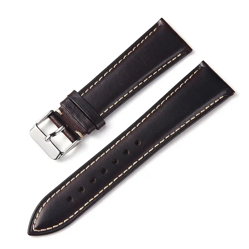 Amazfit Balance, GTR, GTS & Bip Oil-Wax Cowhide Leather Band