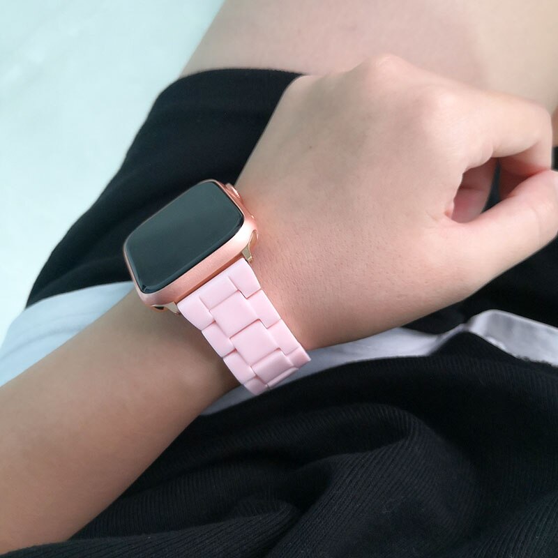 Durable Resin Apple Watch Band - Stylish & Functional Accessory for Your Smartwatch