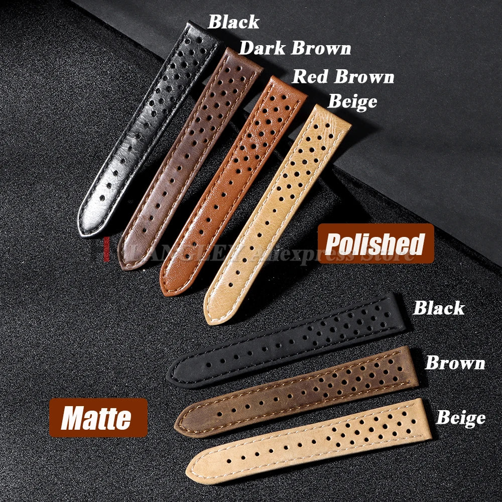 Polar Vantage, Grit X & Ignite Perforated Calfskin Rally Band