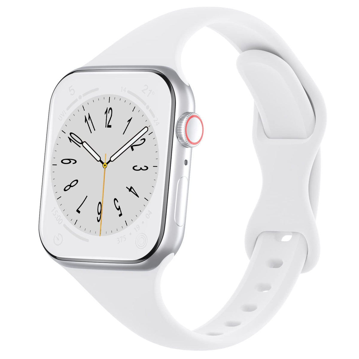 Silicone loop For Apple Watch Band/Strap Series 11/10/9/8/7/6/5/4/ SE / Ultra 1/2/3