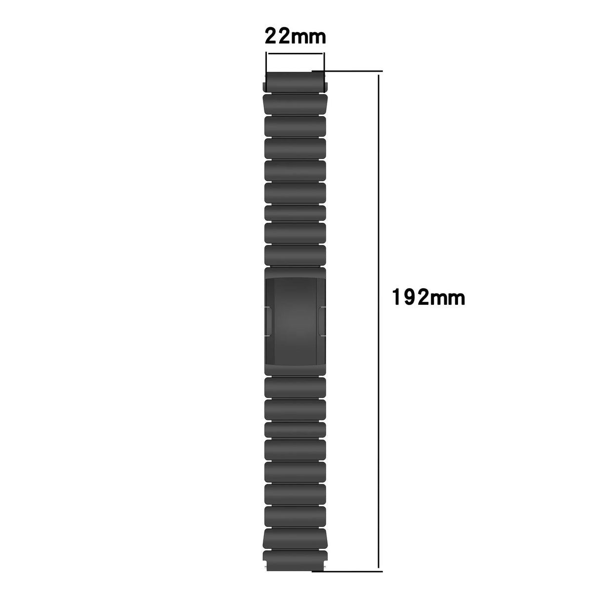 22MM Titanium Silicone Band for Huawei Watch GT6 Pro / GT5 / GT4 & CMF Watch Pro