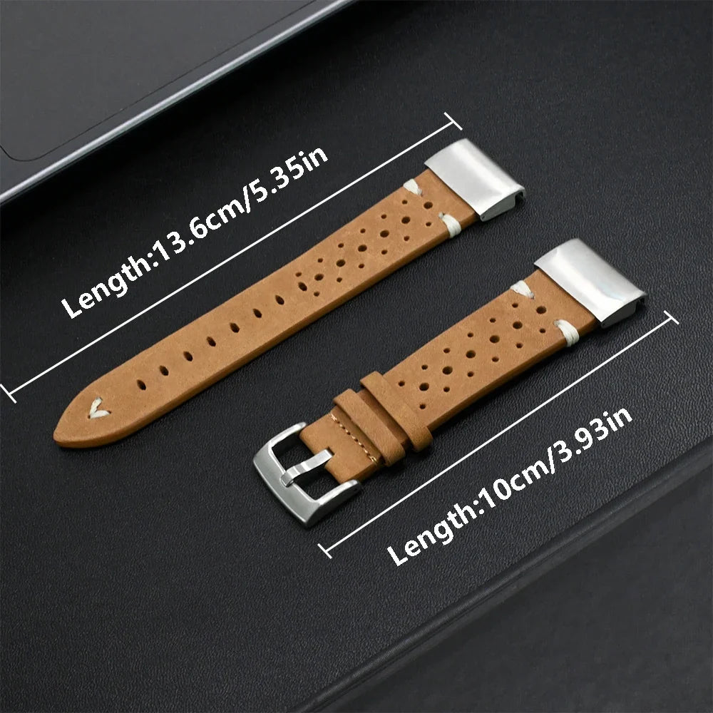 Garmin QuickFit 22/26mm Perforated Leather Band