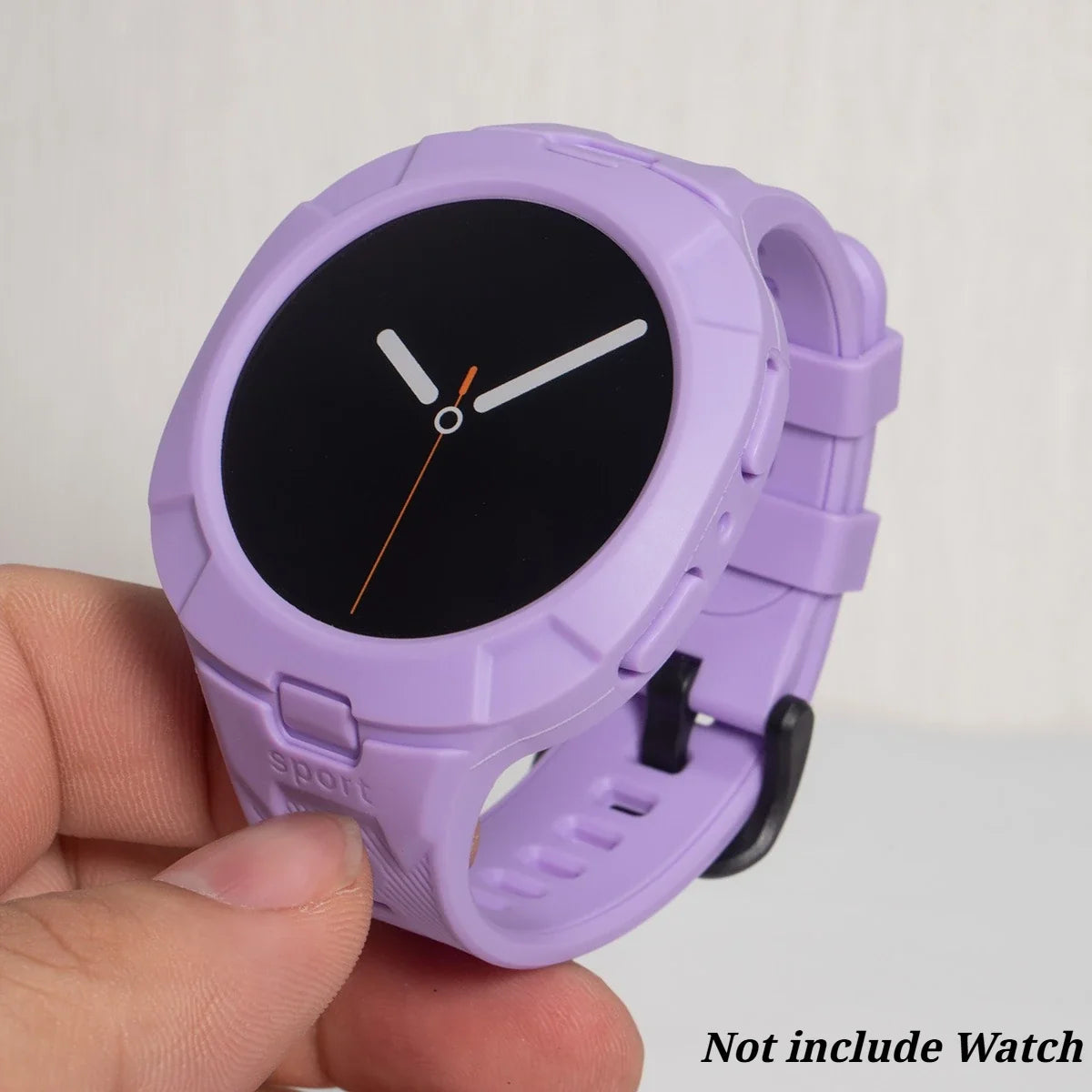 Samsung Galaxy Silicone Sport Watch Band - Case Watch8/Watch8 Classic/Watch9