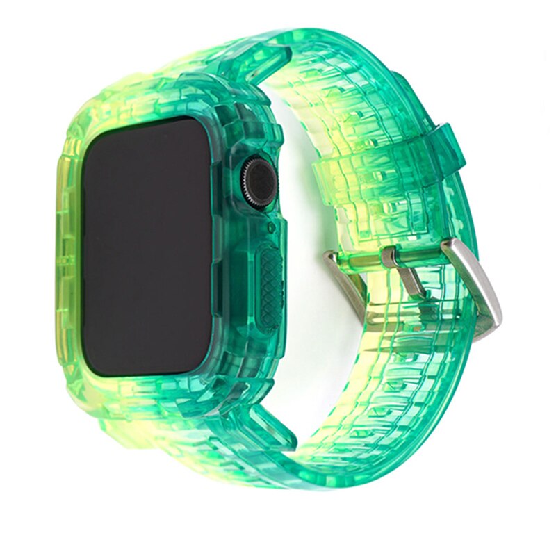 Apple Watch Silicon Band+Case - Stylish Protection for Your Device