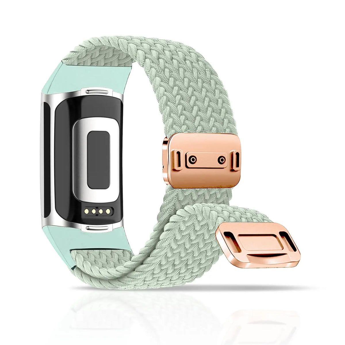 Fitbit Charge 5 & 6 Braided Nylon Band with Magnetic Clasp