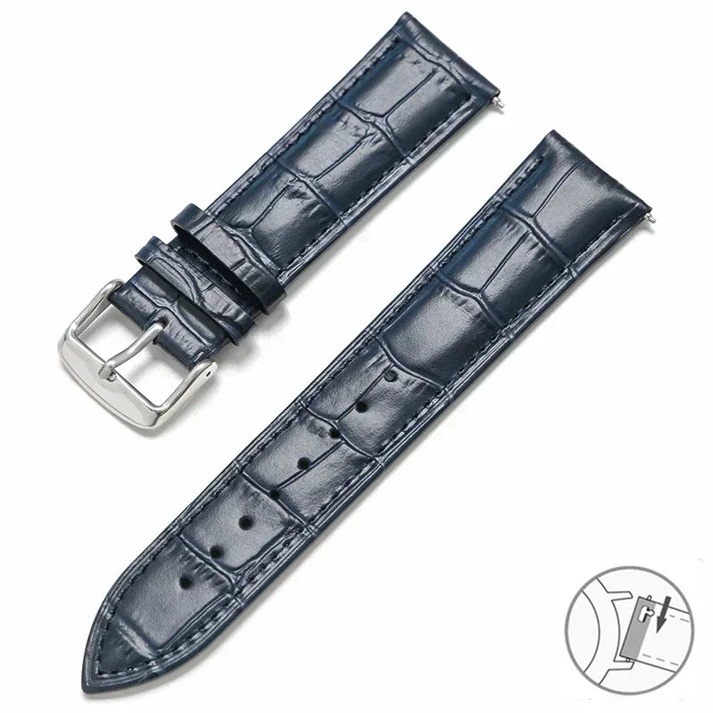 Huawei Watch & Watch GT Croc-Embossed Leather Band