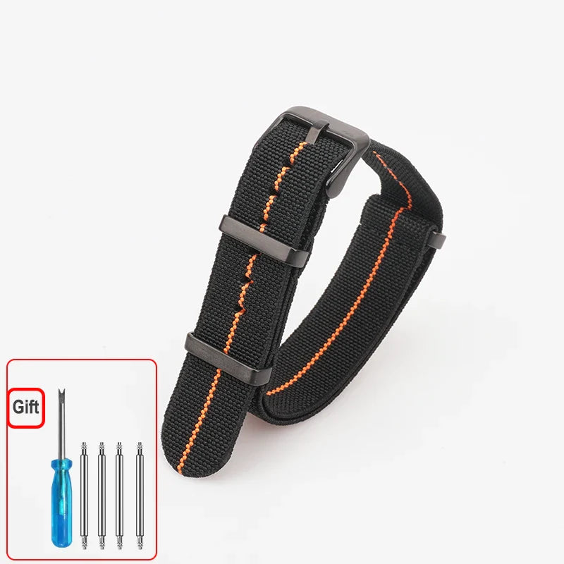 COROS Elastic Nylon Watch Band - Washable Waterproof Strap For Outdoors