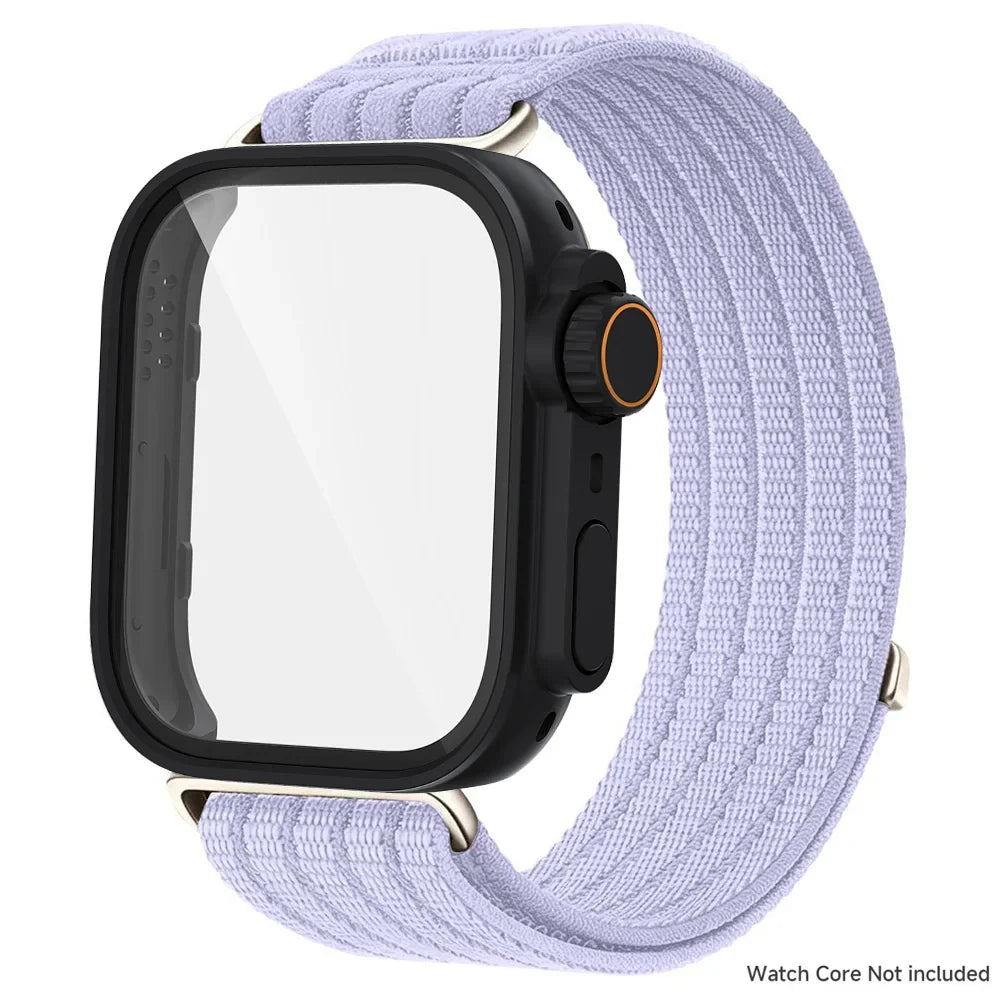 Nylon Band + Case for Huawei Watch Fit 5 / Fit 5 Pro – Woven Wristband with Ultra Cover