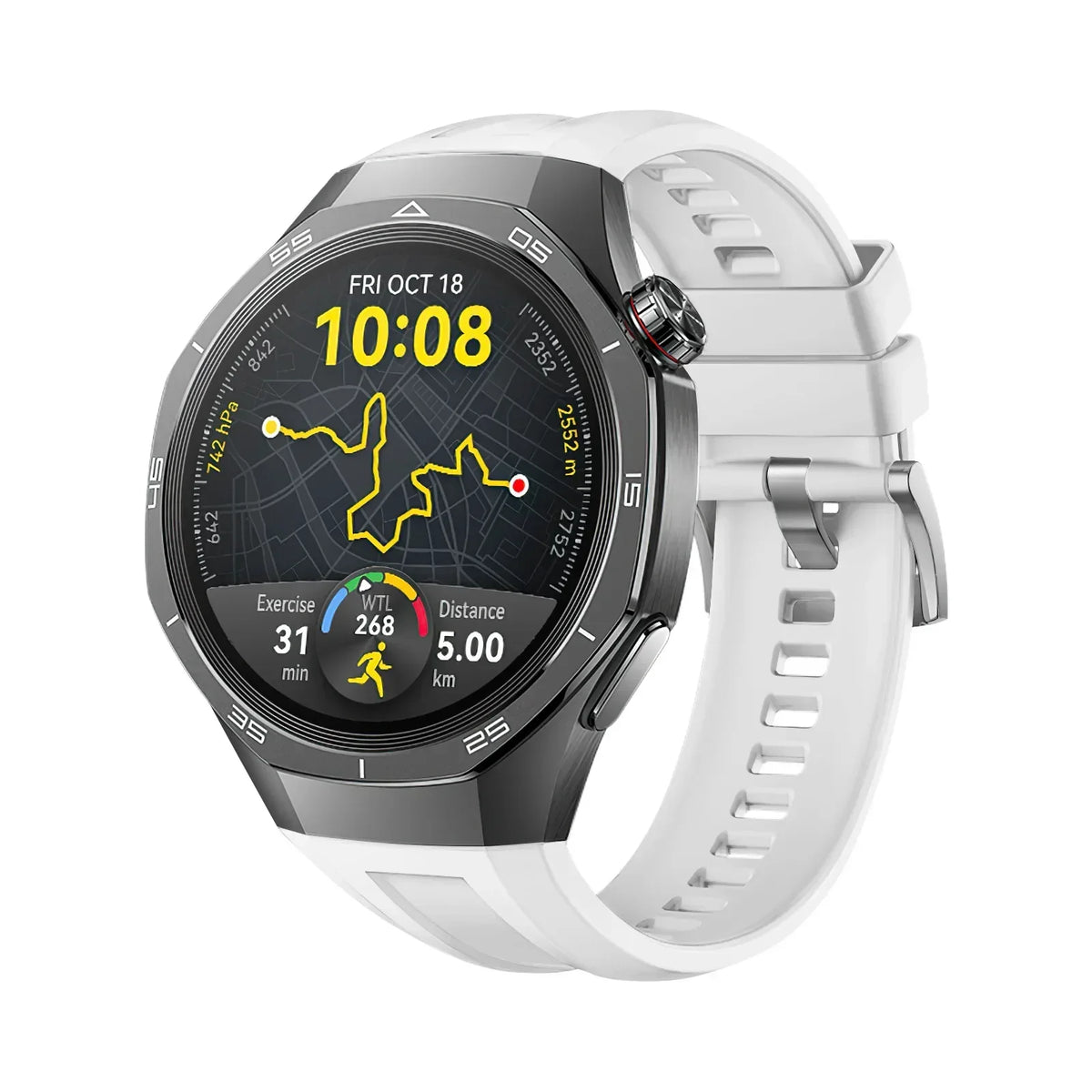 22MM Silicone Sport Band for Huawei Watch GT5 / GT5 Pro / GT4 / GT3 / GT2 46mm & Redmi Watch 5 / 3