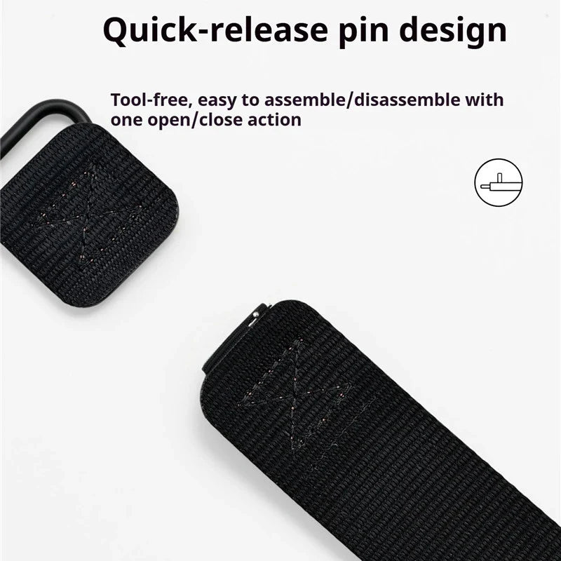 TicWatch Pro 3, E3 & GTH Hook-and-Loop Nylon Sport Band