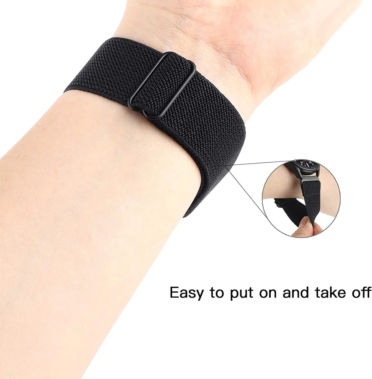 Google Pixel Watch 5, 4 & 3 41mm Elastic Nylon Band, 31 Patterns