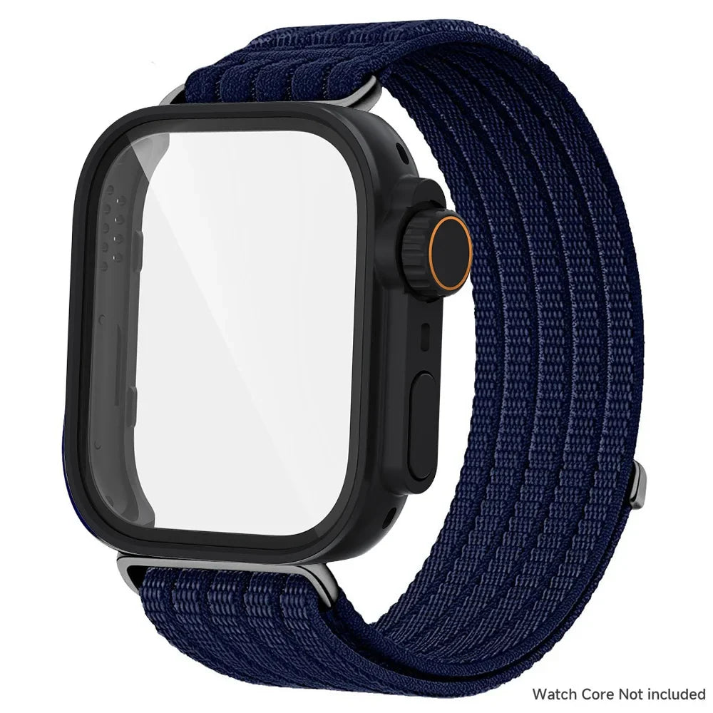 Nylon Band + Case for Huawei Watch Fit 5 / Fit 5 Pro – Woven Wristband with Ultra Cover