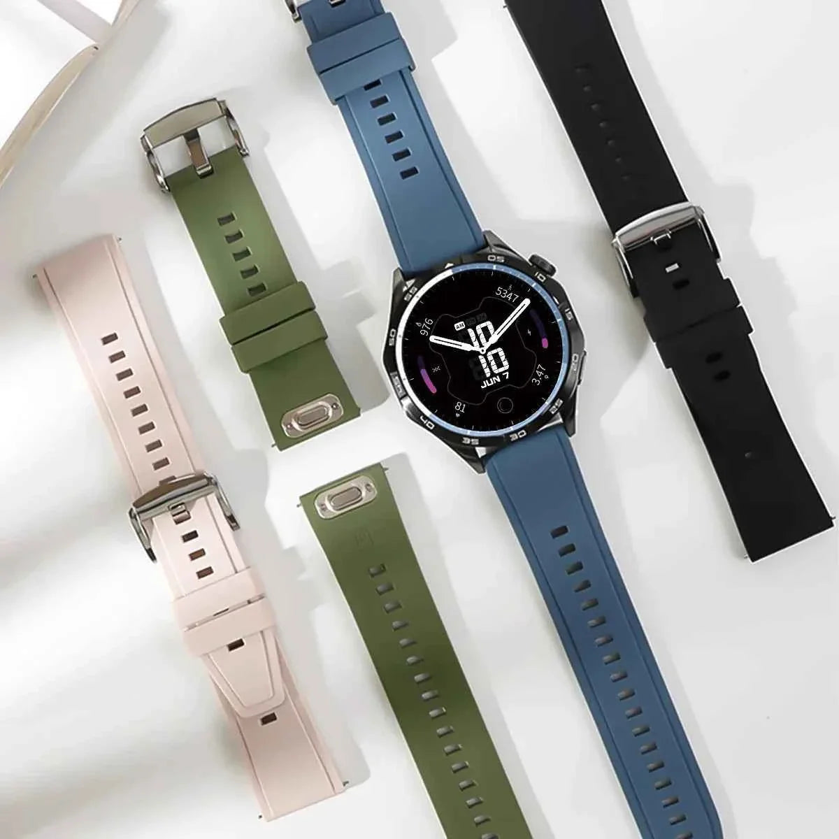 22mm Silicone Band for Huawei Watch GT6 / GT5 Pro & Garmin Forerunner / Venu