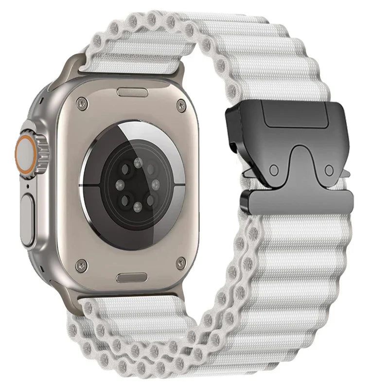 Alpine Loop Nylon Apple Watch Band – Series 10/9/8/7/6/SE & Ultra 1/2/3 | 38–49mm