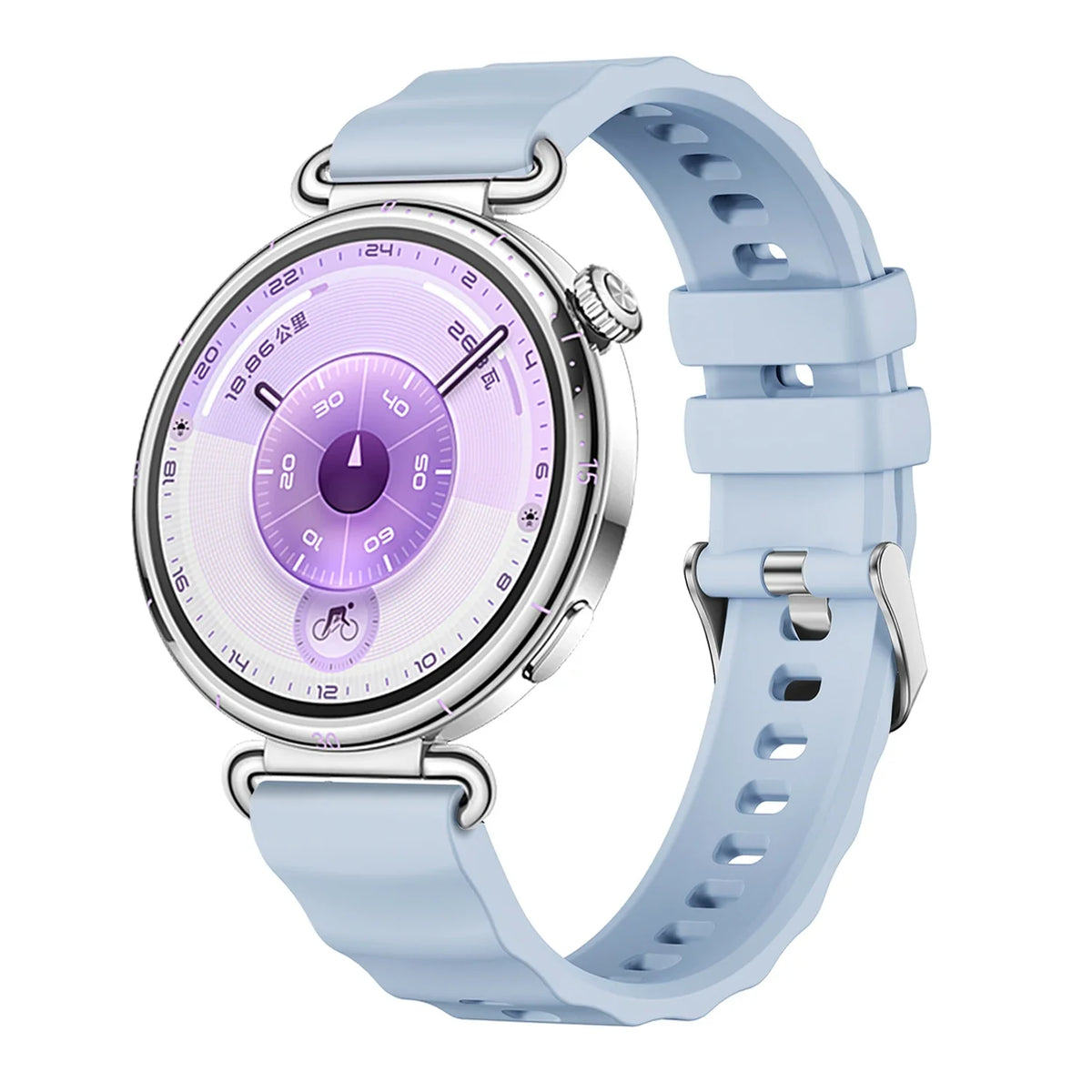 18mm Silicone Sport Band for Huawei Watch GT6 / GT5 / GT5 Pro / GT4 41mm – Quick Release Wristband