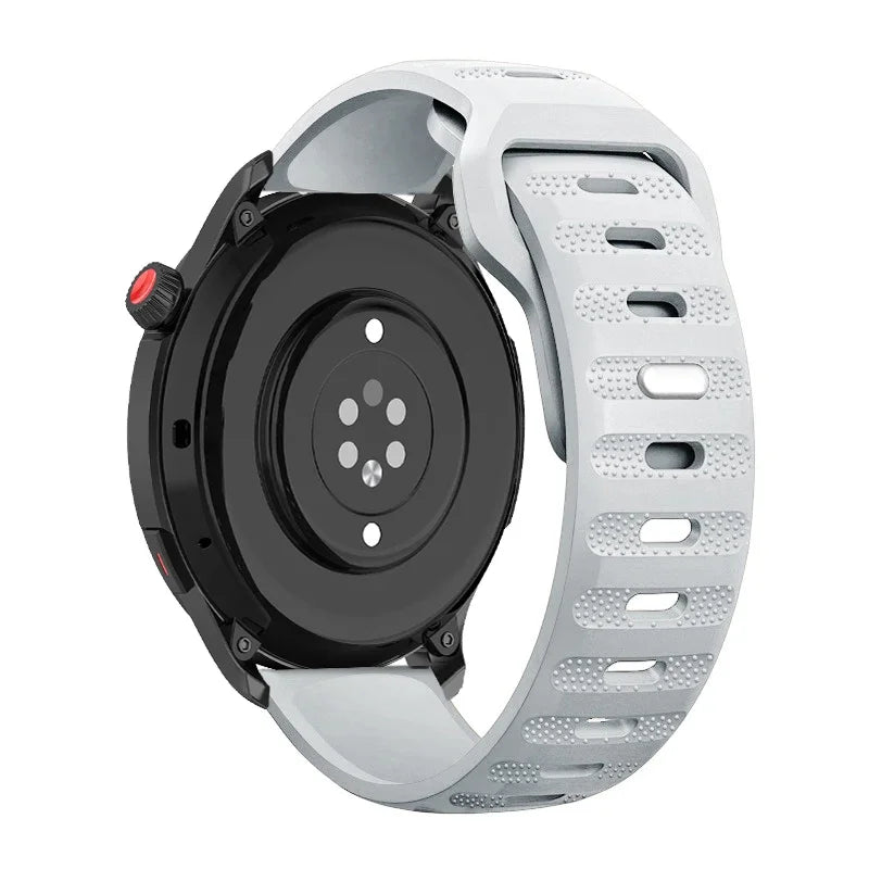 Motorola Moto Watch Silicone Band with Pin-and-Tuck Stud Closure