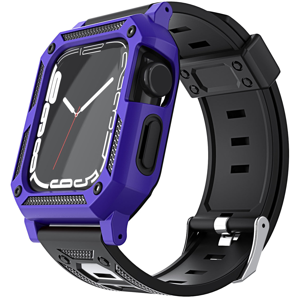 Silicone Strap For Apple Watch Band+Case