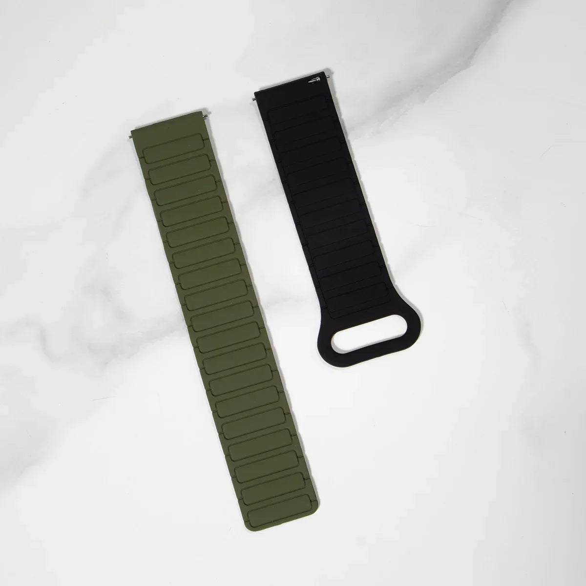 Magnetic Loop Silicone Band – 18mm / 20mm / 22mm for Samsung / Huawei