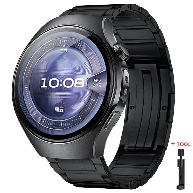 22mm Titanium Metal Band for Huawei Watch GT5 / GT5 Pro / GT4 / GT3