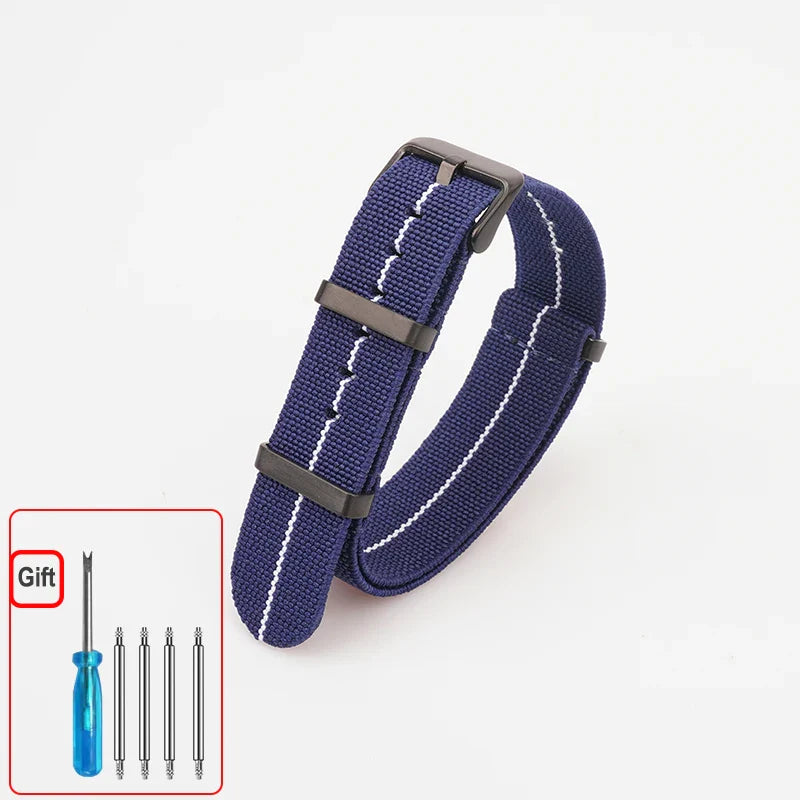 COROS Elastic Nylon Watch Band - Washable Waterproof Strap For Outdoors
