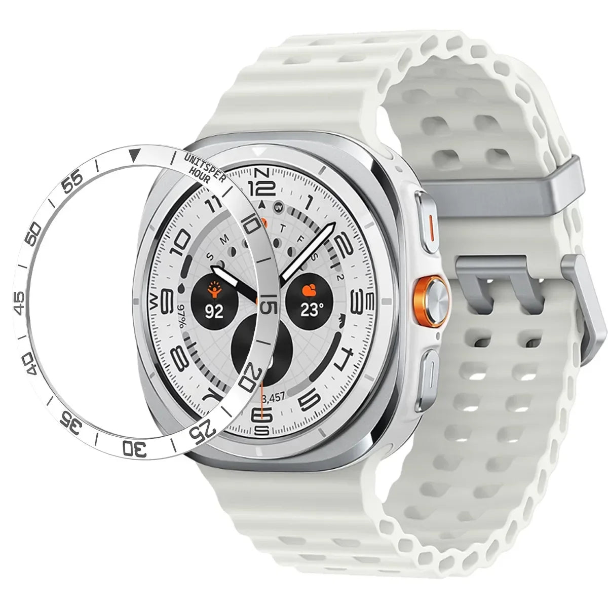 Metal Bezel Ring for Samsung Galaxy Watch Ultra 47mm (2024 & 2025)