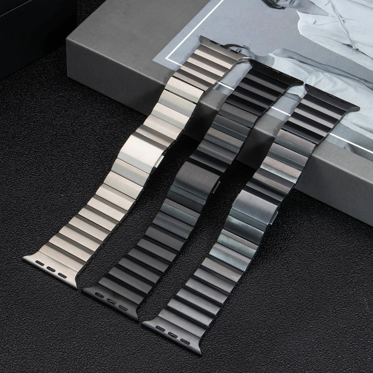 Titanium Magnetic Band for Apple Watch Ultra 1/2/3/4 49mm | Series 10/11/12 42/44/45/46mm