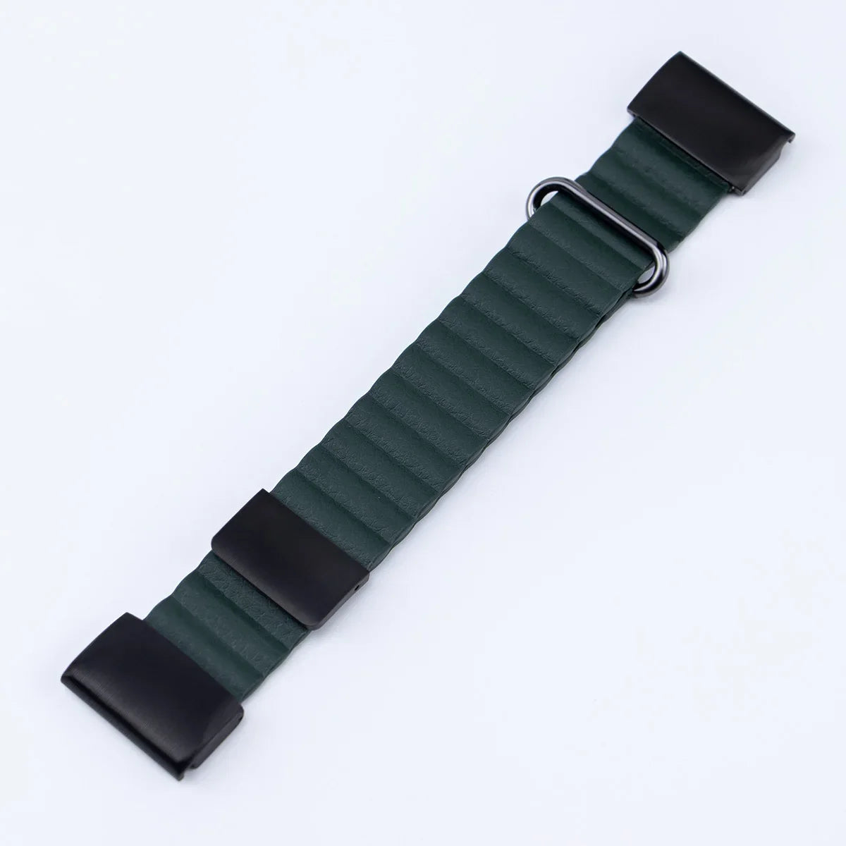 Garmin QuickFit 22/26mm Ribbed Magnetic Leather Band