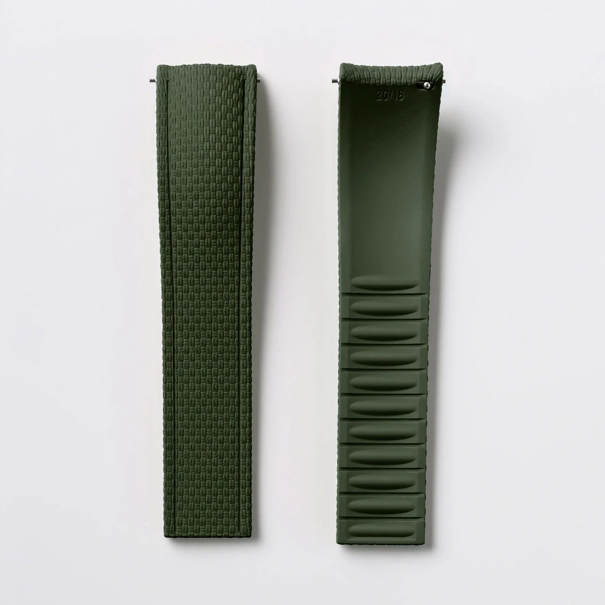 Amazfit Balance, GTR, GTS & Bip Curved-End FKM Rubber Band