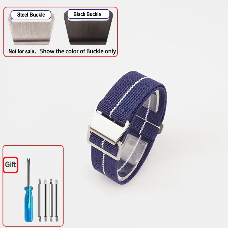 COROS Elastic Nylon Watch Band Universal Fit Parachute Style